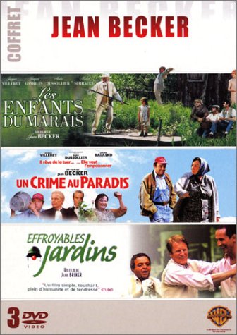 Coffret Jean Becker 3 DVD : Un crime au Paradis / Effroyables jardins / Les Enfants du marais [FR Import] von Inconnu