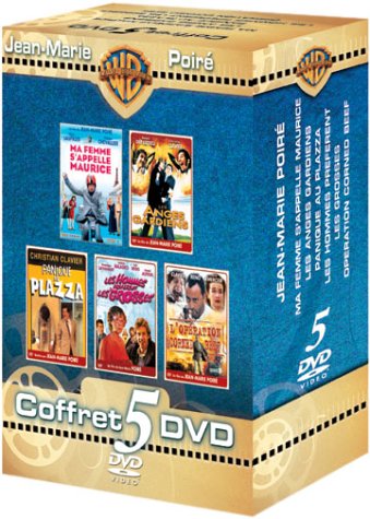 Coffret Jean-Marie Poiré 5 DVD : Ma femme s'appelle Maurice / Les Anges gardiens / Panique au Plazza / Les Hommes préfèrent les grosses / L'Opération Corned Beef [FR Import] von Inconnu