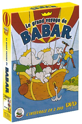 Coffret Le Grand voyage de Babar 2 DVD - Vol.1&2 : Le Départ / Au pays des jeux / Au pays des pirates / Au pays du bonheur von Inconnu