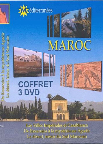 Coffret Maroc : Les villes impériales et Casablanca / de Essaouira à la mystérieuse Agadir / le désert, trésor du sud ma - Coffret 3 DVD [FR Import] von Inconnu