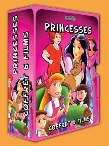 Coffret Princesses - 6 DVD von Inconnu