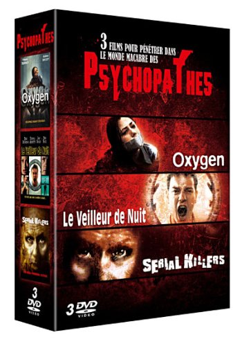 Coffret Psychopathes 3 DVD (Serial Killers, Oxygen, Veilleur de Nuit) von Inconnu