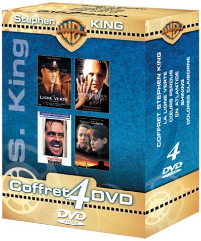 Coffret Stephen King 4 DVD : La Ligne verte / Coeurs perdus en atlantide / Shining / Dolores Claiborne von Inconnu