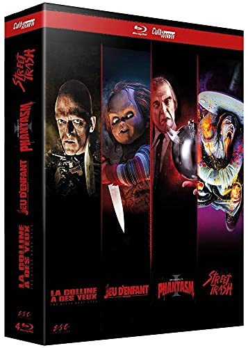 Coffret cult'horror 4 films [Blu-ray] [FR Import] von ESC EDITIONS