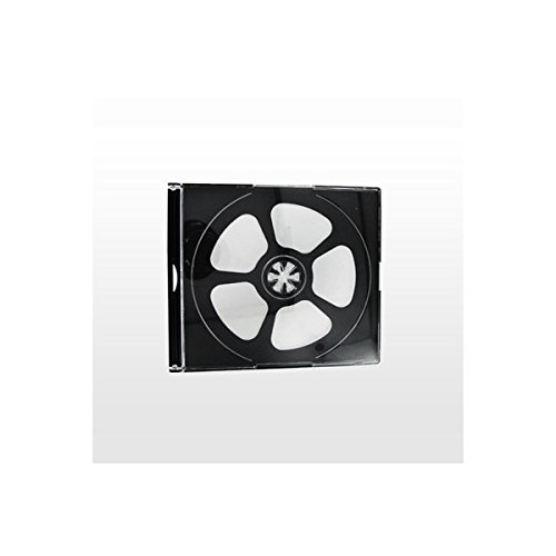 Inconnu Gehäuse aus transparentem Kunststoff für 4 CDs & DVDs von Inconnu
