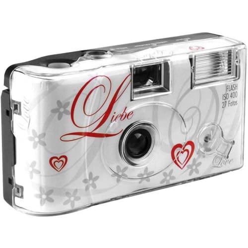 Inconnu Love White Einwegkamera 1 St. mit eingebautem Blitz Inconnu Love White Einwegkamera 1 St. mit eingebautem Blitz von Inconnu