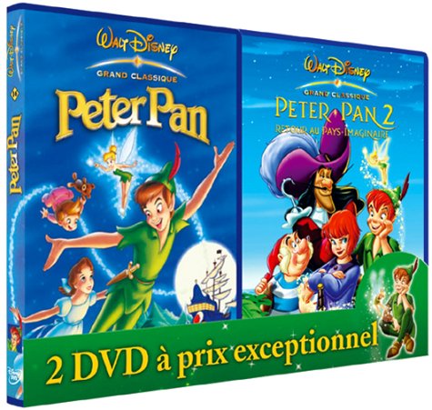 Peter Pan / Peter Pan 2, retour au pays imaginaire - Bipack 2 DVD Peter Pan / Peter Pan 2, retour au pays imaginaire - Bipack 2 DVD von Inconnu