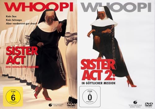 Sister Act 1+2 (by Whoopie Goldberg) [2-DVD] von Inconnu