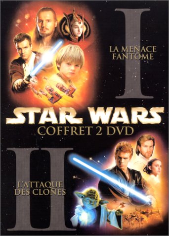 Star Wars : Episode 1, la menace fantôme / Star Wars : Episode II, l'attaque des clones - Coffret 2 DVD von Inconnu