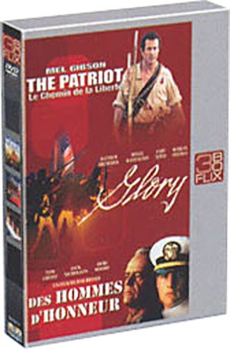 The Patriot / Glory / Des hommes d'honneurs - Coffret Flixbox 3 DVD von Inconnu