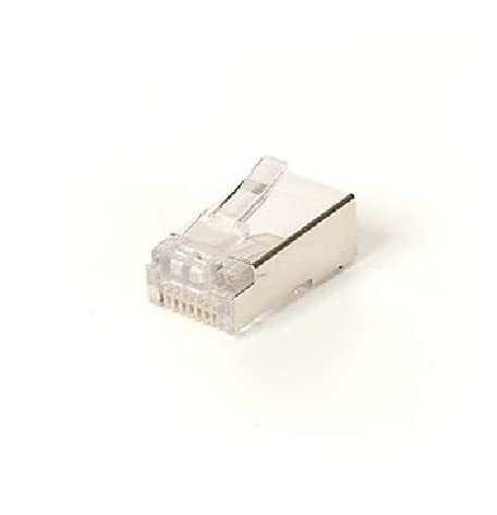 Incutex 32 Stück RJ-45 Stecker, 8P8C, Silber, von Marke Incutex von Incutex