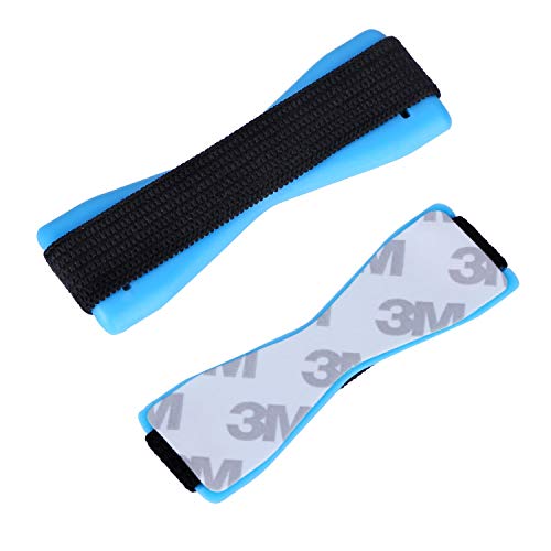 Incutex universal Finger Griff Finger-Halterung Fingerhalter Handy Griff Gummi für Smartphone, blau Incutex universal Finger Griff Finger-Halterung Fingerhalter Handy Griff Gummi für Smartphone, blau von Incutex