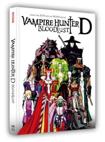 Vampire Hunter D: Bloodlust - Mediabook - 2-Disc Limited UNCUT Collector’s Edition auf 555 Stück (Blu-ray+DVD) von Indeed FIlm