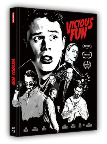 Vicious Fun - Mediabook - Cover C - 2-Disc Limited UNCUT Collector’s Edition auf 444 Stück (Blu-ray+DVD) von Indeed FIlm
