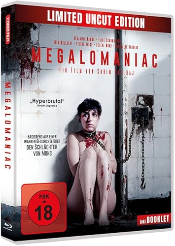 Megalomaniac - Cover B - Limited Uncut Edition - SCANAVO [Blu-ray] von Indeed Film