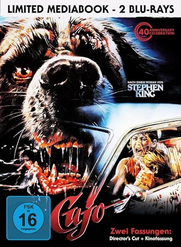 Stephen King's Cujo (Director's Cut + Kinofassung) - Limited Mediabook [Blu-ray] von Indeed Film