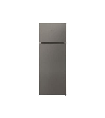 INDESIT I55TM4110X1 - Réfrigérateur congélateur haut - 213L (171 + 42) - Froid Statique - L 54 cm x H 144 cm - Inox von Indesit