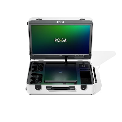 Poga Pro White - PS4 Pro Inlay von Indi Gaming