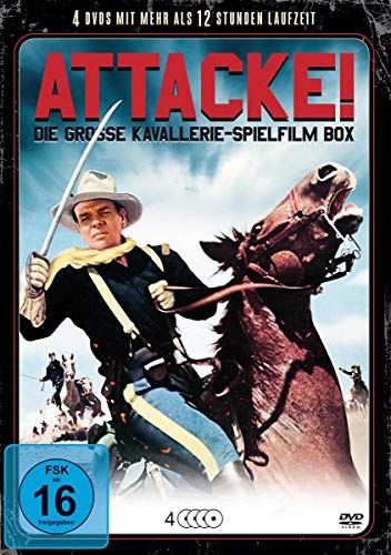 Attacke! - Die grosse Kavallerie-Spielfilm Box [4 DVDs] von Indigo