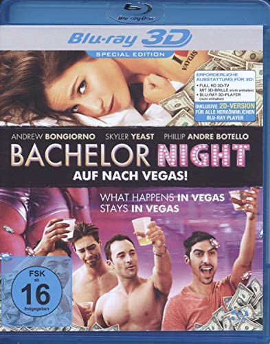 Bachelor Night - Auf nach Vegas! [3D Blu-ray] von INDIGO Musikproduktion + Vertrieb GmbH / Hamburg