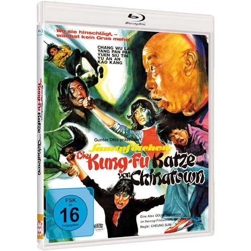 ‘Drunken Master‘ in SAMTPFÖTCHEN - Die Kung-Fu-Katze von Chinatown - Cover A [Blu-ray] von Indigo