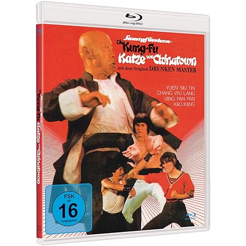 ‘Drunken Master‘ in SAMTPFÖTCHEN - Die Kung-Fu-Katze von Chinatown - Cover B [Blu-ray] von Indigo