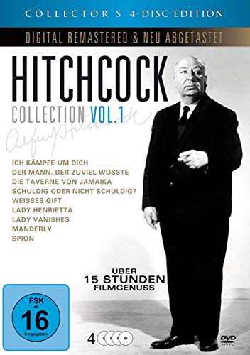 Hitchcock Collection Vol. 1 [Collector's Edition] [4 DVDs] von Indigo