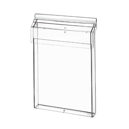 Flyerhalter, Prospektbox DIN A4 Outdoor aus Acrylglas PHO217/30 von Indisplay