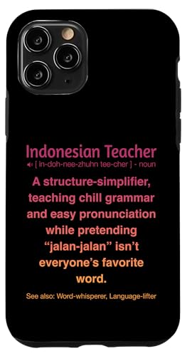Indonesischer Lehrer Hülle für iPhone 11 Pro Indonesischer Lehrer Hülle für iPhone 11 Pro von Indonesian Teacher Gifts & Tees