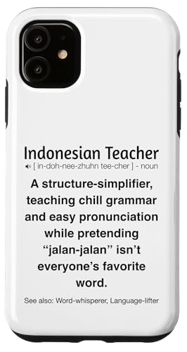 Indonesischer Lehrer Hülle für iPhone 11 von Indonesian Teacher Gifts & Tees
