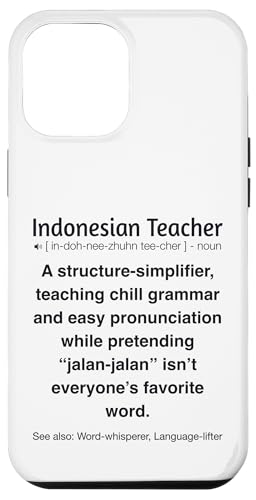 Indonesischer Lehrer Hülle für iPhone 12 Pro Max von Indonesian Teacher Gifts & Tees
