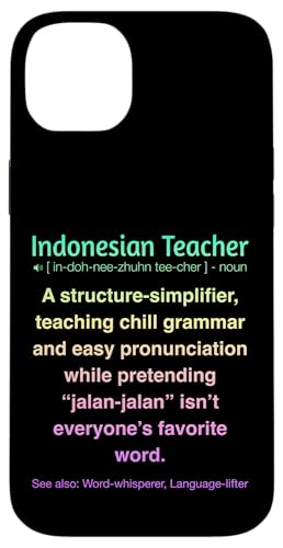 Indonesischer Lehrer Hülle für iPhone 14 Plus Indonesischer Lehrer Hülle für iPhone 14 Plus von Indonesian Teacher Gifts & Tees