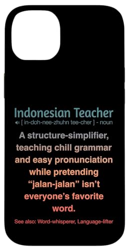 Indonesischer Lehrer Hülle für iPhone 14 Plus von Indonesian Teacher Gifts & Tees
