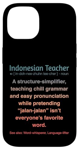 Indonesischer Lehrer Hülle für iPhone 14 von Indonesian Teacher Gifts & Tees
