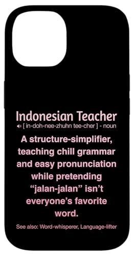 Indonesischer Lehrer Hülle für iPhone 14 Indonesischer Lehrer Hülle für iPhone 14 von Indonesian Teacher Gifts & Tees