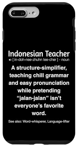 Indonesischer Lehrer Hülle für iPhone 7 Plus/8 Plus von Indonesian Teacher Gifts & Tees