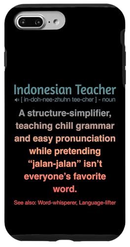 Indonesischer Lehrer Hülle für iPhone 7 Plus/8 Plus von Indonesian Teacher Gifts & Tees