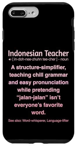 Indonesischer Lehrer Hülle für iPhone 7 Plus/8 Plus von Indonesian Teacher Gifts & Tees