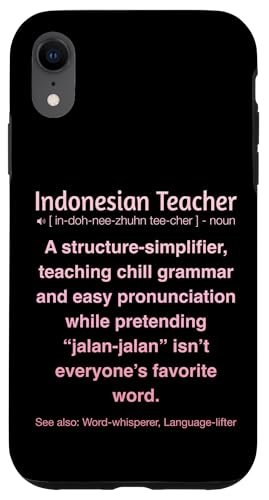 Indonesischer Lehrer Hülle für iPhone XR von Indonesian Teacher Gifts & Tees