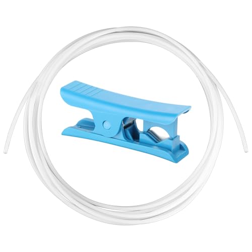 5 Meter PTFE 3D Drucker Schlauch,PTFE Schlauch 4mm OD 2.5mm ID,PTFE Schlauch mit Rohrschneider,PTFE Schlauch 3D Drucker Zubehör,PTFE Tube Teflonschlauch für Direktantrieb Extruder 3D Drucker 5 Meter PTFE 3D Drucker Schlauch,PTFE Schlauch 4mm OD 2.5mm ID,PTFE Schlauch mit Rohrschneider,PTFE Schlauch 3D Drucker Zubehör,PTFE Tube Teflonschlauch für Direktantrieb Extruder 3D Drucker von Indrnif