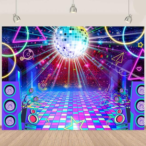 Ine Ive Disco Hintergrund Retro 70er 80er 90er Discokugel Bühnenhintergrund 2,1 x 1,5 m Polyester Nachtclub Neon Musik Tanzparty Dekoration Banner Disco Thema Geburtstag Party Abschlussball Portrait Ine Ive Disco Hintergrund Retro 70er 80er 90er Discokugel Bühnenhintergrund 2,1 x 1,5 m Polyester Nachtclub Neon Musik Tanzparty Dekoration Banner Disco Thema Geburtstag Party Abschlussball Portrait von Ine Ive