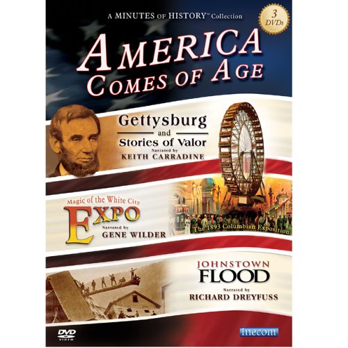 America Comes of Age - A MINUTES OF HISTORY® COLLECTION 3 DVD Box Set (NTSC) von Inecom Entertainment Company
