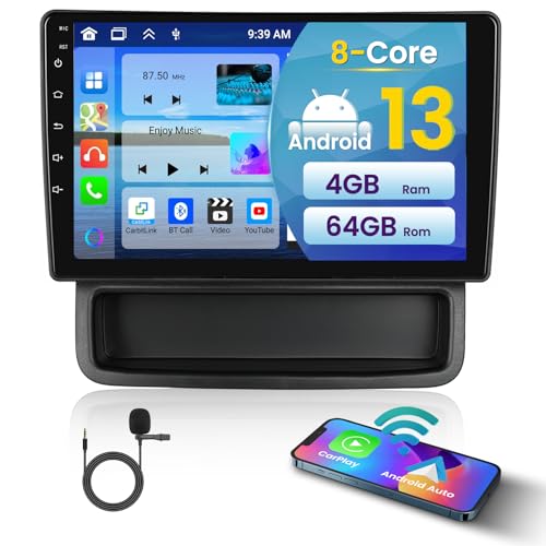 Inefala [8 Kern/4G+64G] Autoradio Android 13 für Renault Trafic 2 Opel Vivaro Nissan Primastar 2010-2014 mit Wireless Carplay und Android Auto 10,1" Bildschirm DSP 59UI RDS/FM GPS WiFi Rückfahrkamera von Inefala