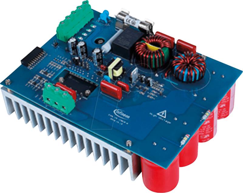 EVALM1IM818ATOBO - Evaluierungsboard für CIPOS Maxi IPM, mit 1200V IM818-MCC IPM von Infineon
