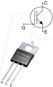 IGP30N65H5 - IGBT-Transistor, N-CH, 650V, 55A, 188W, TO-220 von Infineon