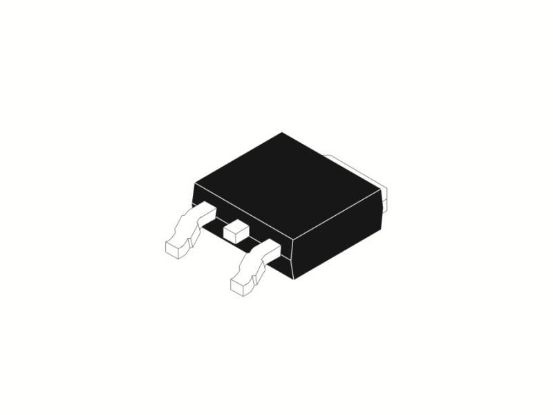 INFINEON Transistor, IRFR024NTRLPBF , SMD, Leistung von Infineon