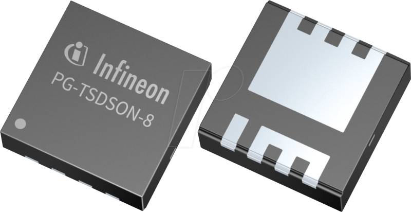 ISZ065N03L5S - MOSFET, N-Kanal, 30 V, 40A, RDS(on) 0,0054 Ohm, QFN-8 von Infineon