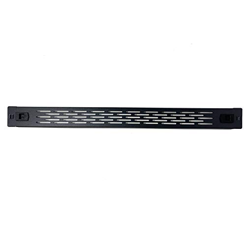 Infitronic - INSIRBL111STL – 19 Zoll Entlüftungsblende Rackblende Blindplatte U-Rackblende Blindabdeckung 1 HE Stahl (Werkzeuglose Montage) von Infitronic