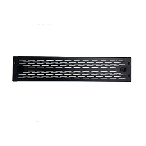 Infitronic - INSIRBL112STL – 19 Zoll Entlüftungsblende Rackblende Blindplatte U-Rackblende Blindabdeckung 2 HE Stahl (Werkzeuglose Montage) von Infitronic