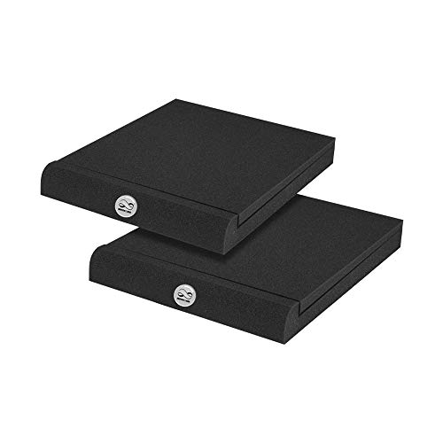 Infitronic - INSMA2633-2er-Pack Absorberplatte Isolationspads für Studio Monitor schwarz (265x330mm) von Infitronic
